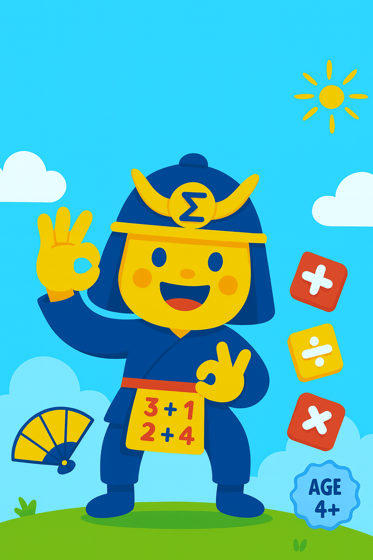 Sumurai Kids - Maths (Addition) Worksheets for Early Learners