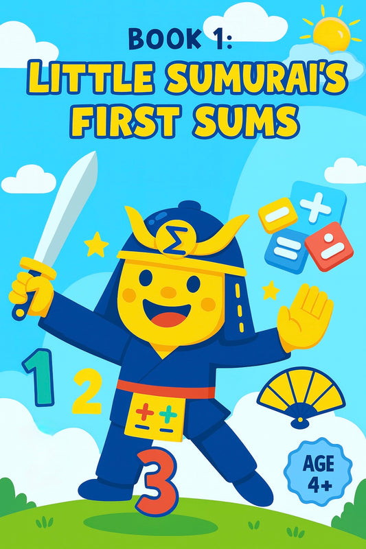 Book 1 :  Little Sumurai's First Sums [Addition]